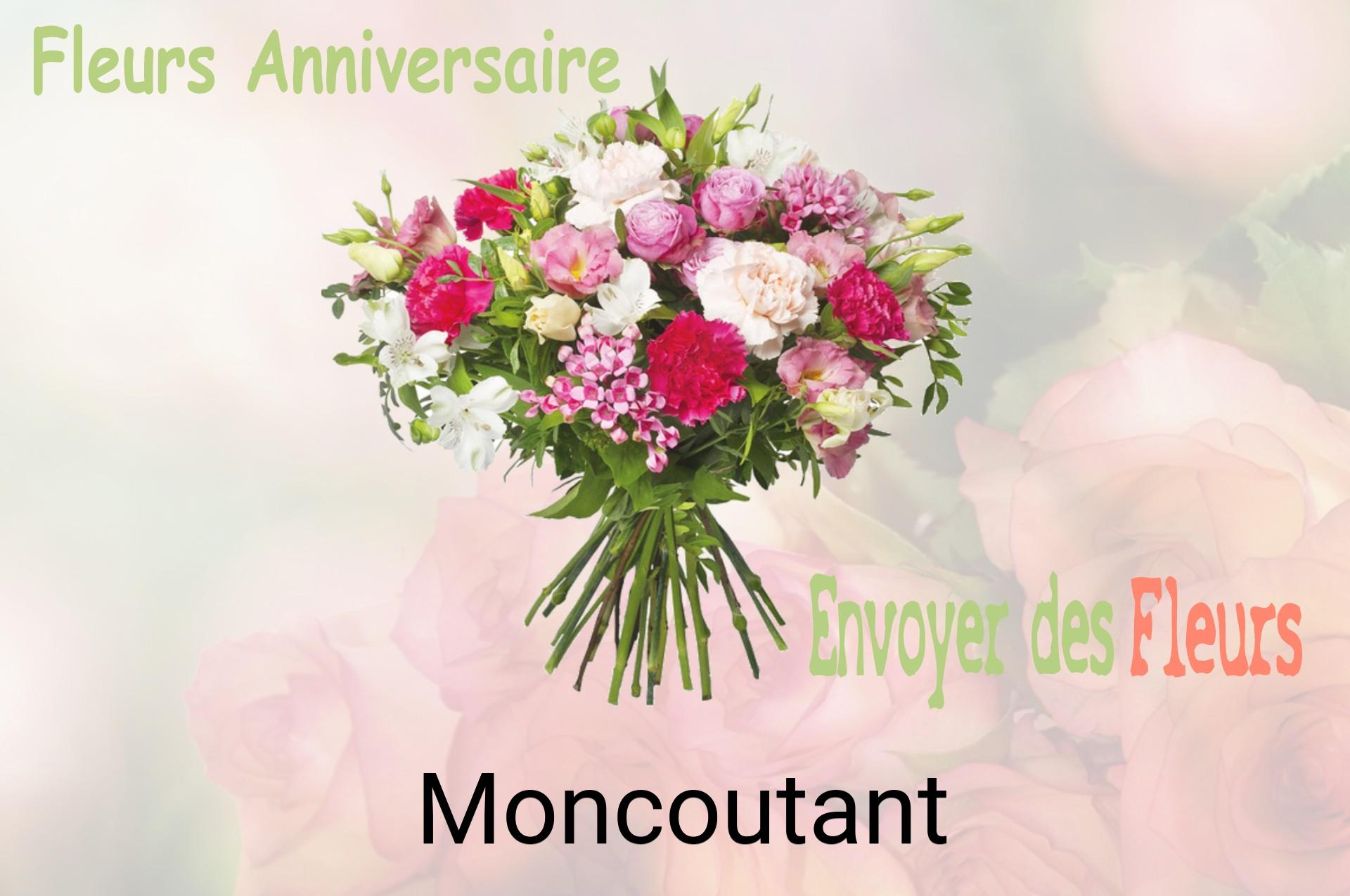 Bouquet de fleurs d’anniversaire livré à Moncoutant